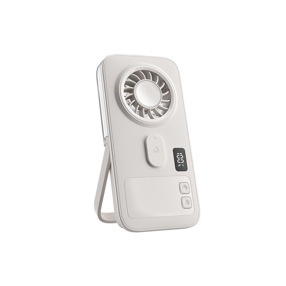 2026 Portable USB Mini Refrigerating Spray Fan: Outdoor & Desktop Multifunctional Handheld Fan