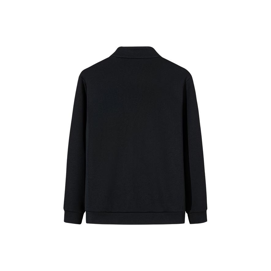 Anta Comfortable Simple Stand Collar Versatile Sports Casual Jacket Men Jacket 152547706-2