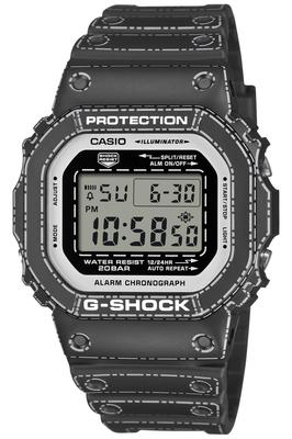 Casio DW-5600RGM-1JR Цифровые часы с мотивом оригами Черные
