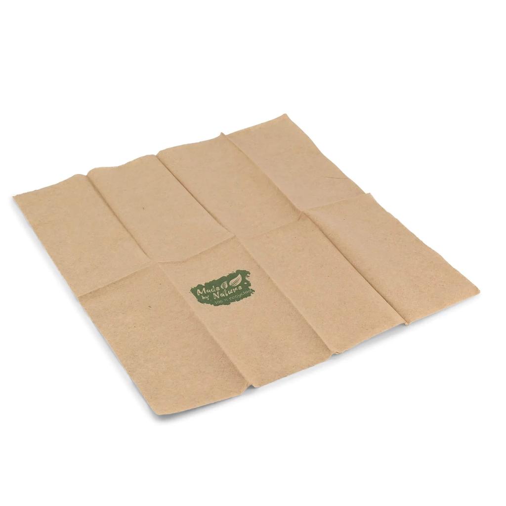 2-Ply Napkins "Recycled" 20 X 20 100 Pcs