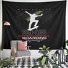Мирового класса SK8 Катание на скейтборде Стенной гобелен в уличном стиле Декор для активного спорта для спальни, комнаты в общежитии, мужской берлоги Подарок