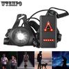 Running Light Outdoor Exercise Lamp USB Charging Chest Lamp Riding Light Mountain Climbing Camping Light Night Running Light