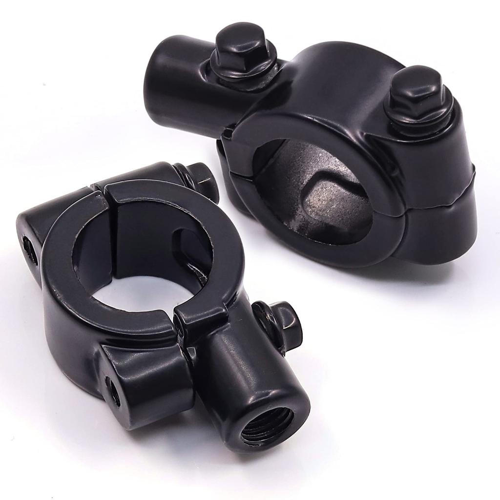 X-STYLE Motorcycle Mirror Stay, Handle, 0.9 Inch (22 Mm), Universal 0.4 Inch (10 Mm),