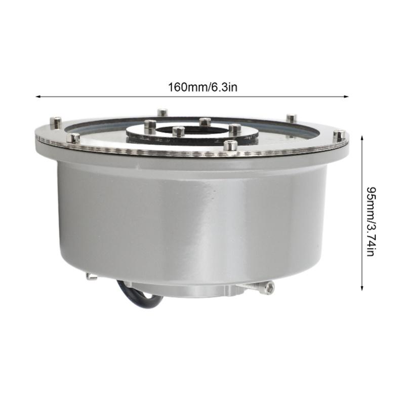 Светодиодный светильник для фонтана из нержавеющей стали, высокая яркость, погружной, подводный, ландшафтный прожектор, теплый белый, 9 Вт