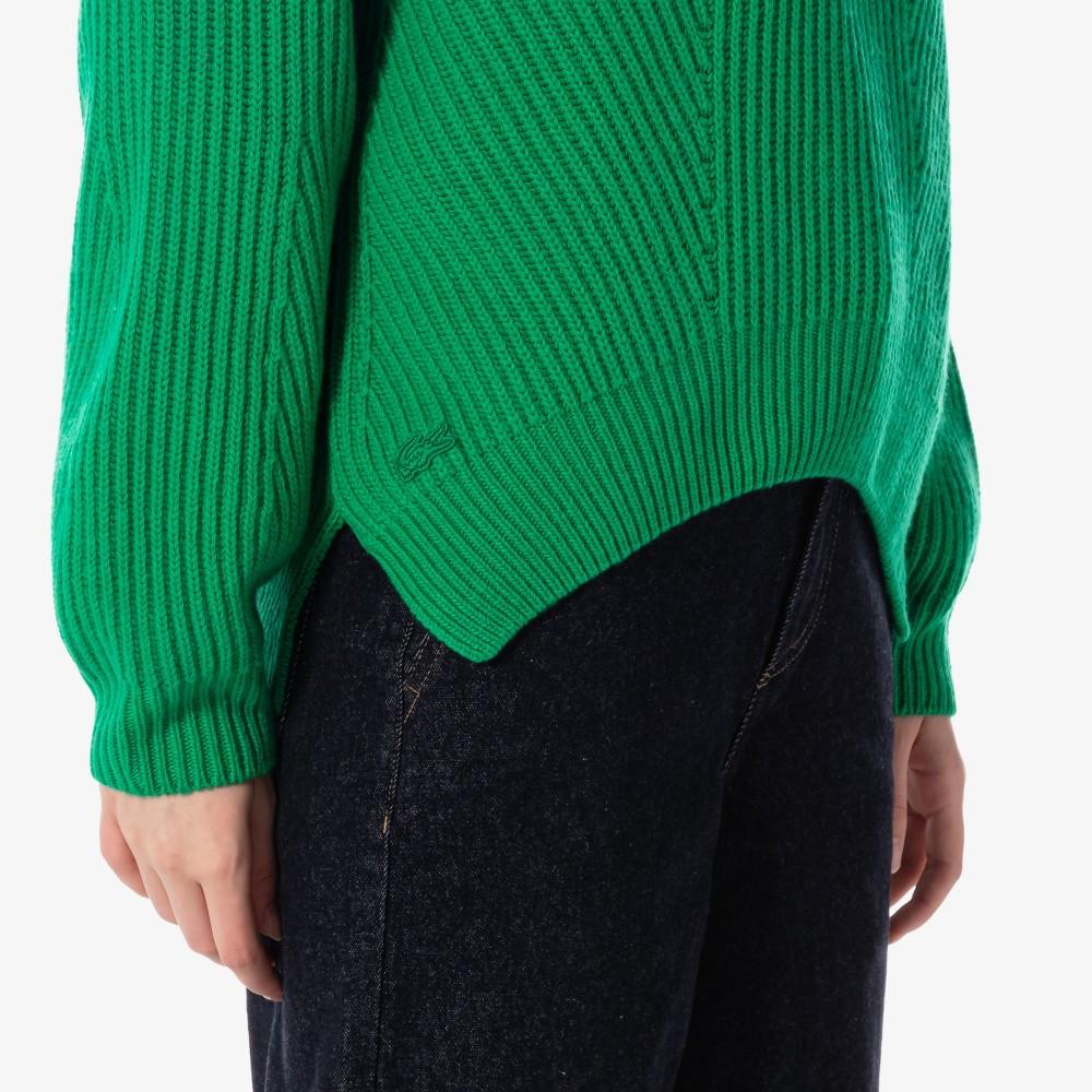 [Lacoste] Women's 3D Half-Zip Sweater AF2528-54NLDM