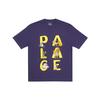 Palace Футболка Session Фиолетовые мужские топы P23TS124