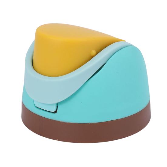 Крышка для бутылки с водой с трубочкой, крышка из пищевого пластика без содержания бисфенола А с ручкой, устойчивая к брызгам крышка, сменные колпачки для кофейной кружки-холодильника