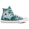 Converse Chuck Taylor All Star Hi Повседневные Цветные Высокие Кеды из Канваса Унисекс Белый Зеленый 171078C