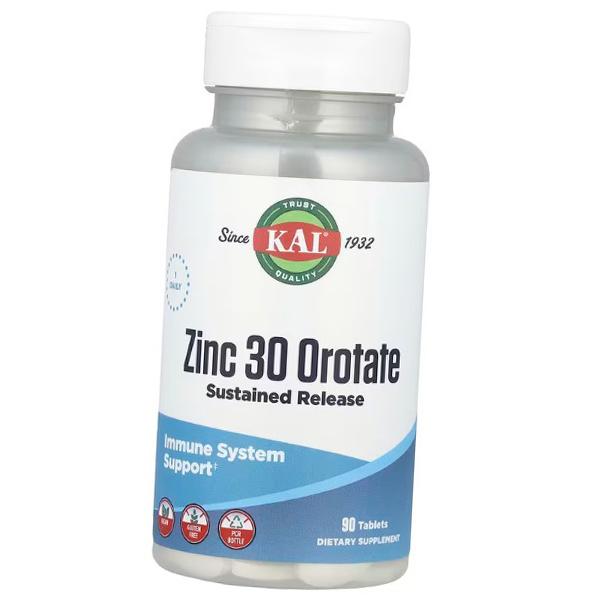 Цинк Оротат, Zinc Orotate Sustained Release 30, KAL 90таб (36424044)
