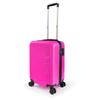 coral high Чемодан маленького размера из АБС-пластика розового цвета 16416