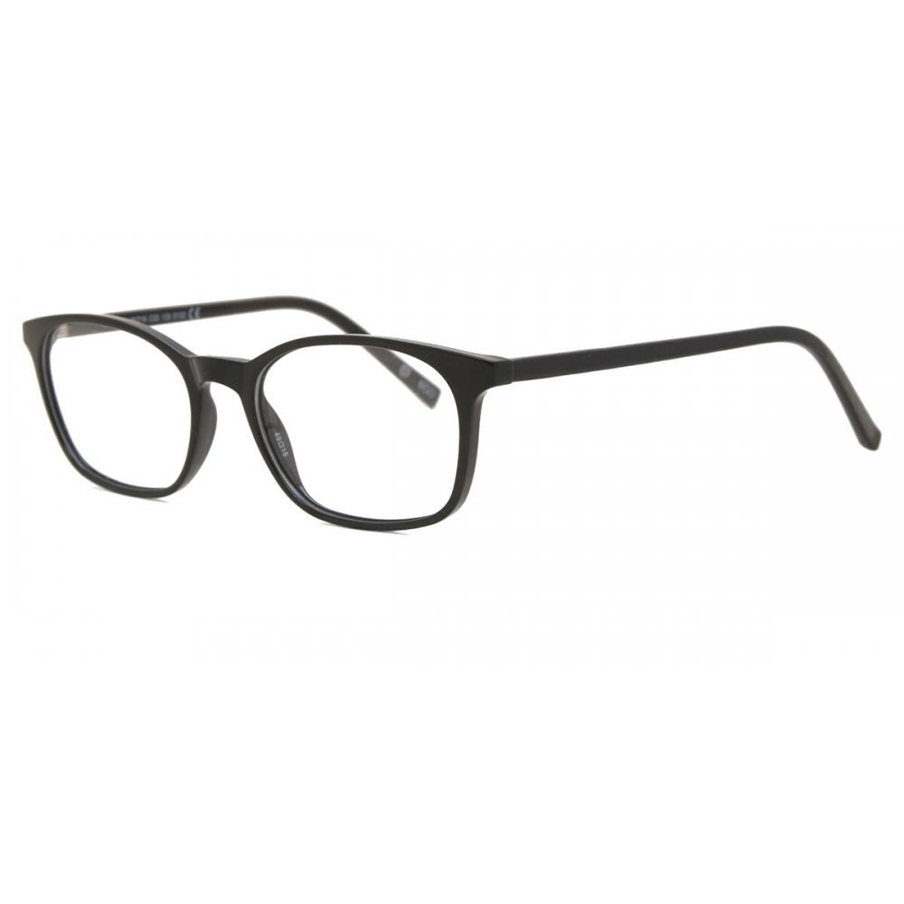 Прямоугольные очки с полной оправой, черные, Smartbuy Kids Steph Jsk 357 022, модные детские очки
