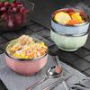 maxcook Набор из 3 разноцветных мисок из нержавеющей стали 304