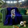 Bromwich Albion  Throws Blanket Flannel Blankets Plush for Couch Bed Gifts for Men Women Travel picnic blanket Christmas fan gifts