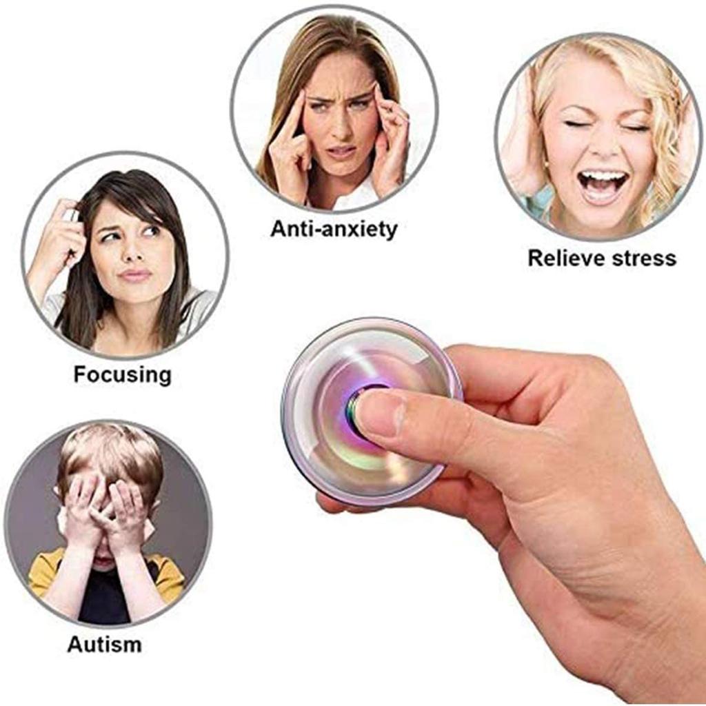 Игрушка-спиннер с крыльями дракона и глазами, сделанная из металла, трехручный спиннер с низким уровнем шума, высокоскоростная фокусирующая игрушка со стальным самосмазывающимся подшипником, Феникс,