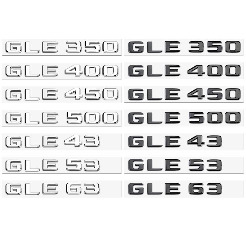 Автомобильный ABS багажник с буквами логотипа, эмблемы, наклейки, наклейки для 4Matic GLC250 GLE350 GLS400 GLC43 GLE53 GLS63 V12