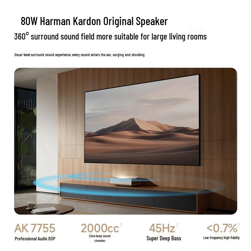 XGIMI AURA2 4K Ultra Short Throw Laser TV Projector (CN version)