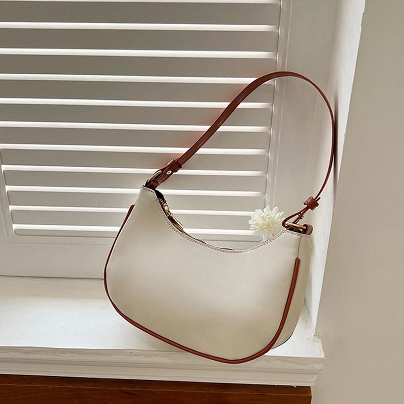 Женская мода маленькая сумка-клатч ретро однотонная искусственная кожа плечо подмышки сумка хобо повседневная женская сумка-клатч тоут кошелек