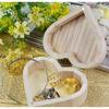 Handmade Heart Jewelry Wooden Box Home Storage Earrings Ring Box High Quality Exquisite Jewelry Box Gift Boxes