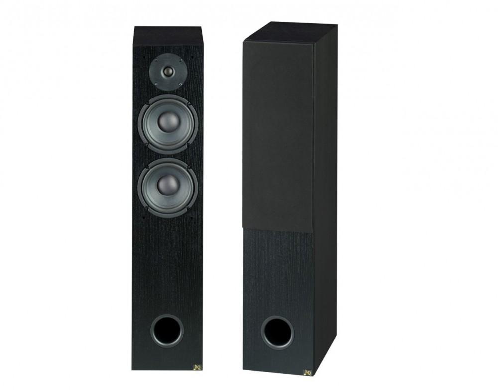 Acoustique Quality WEGA 53 - Floorstanding Speaker, Two-way Speaker Set with 200W Power / BLACK ASH , Acoustique Quality