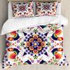Coconut Palm Three-Piece Quilt Cover 3D Digital Printing Bedding Set Bed Cover