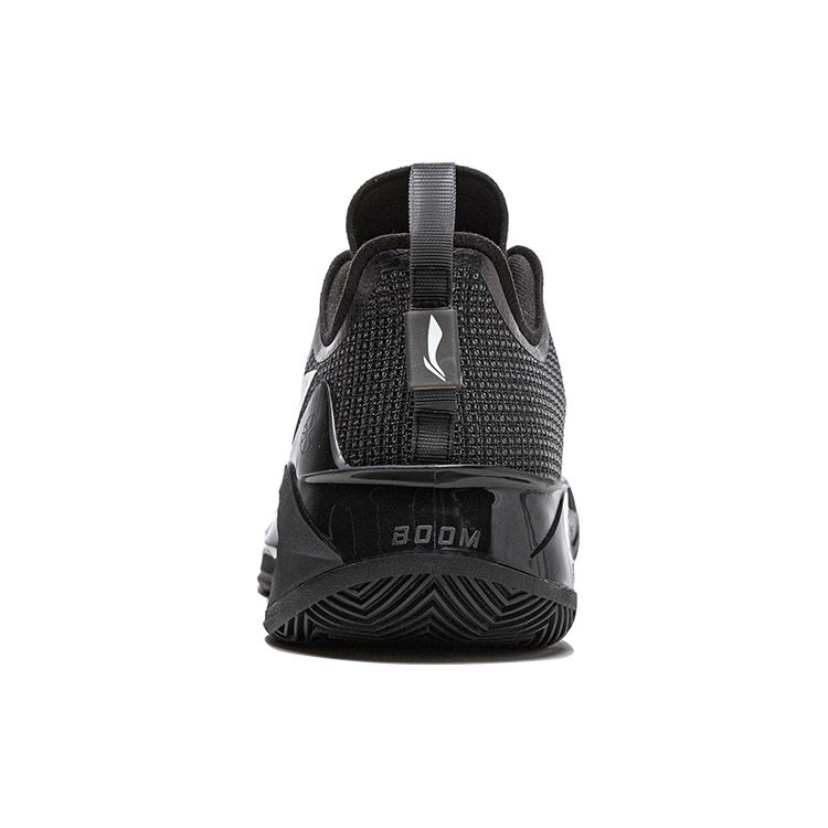 LiNing Blade 3 V2 Obsidian Fabric Shock Absorption Non-Slip Lightweight Rebound Low-Top Basketball Shoes Unisex Sneakers Black ABAT057-19
