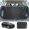 YORKNEIC Toyota RAV4 Luggage Mat with Backrest Seat Back Trunk Cargo Back Synthetic Type C (50 Series, 2019-Present Models), Covers, Vehicle-Specific