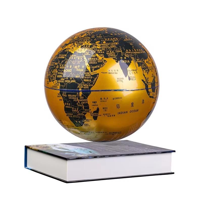 Креативный плавающий магнитный левитирующий глобус в форме книги, вращающийся, подарок для детей, левитирующий глобус на 360 градусов, украшение для дома