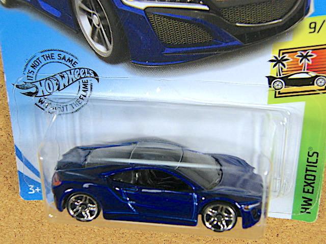 Hot Wheels 2019 Acura NSX Glossy Navy Honda '17