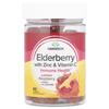 Elderberry, Zinc and Vitamin C, Berry Flavor, 60 Gummies