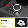 Автомобильная мультимедийная кнопка, накладка, наклейка для Mercedes Benz ABCE CLA GLA ML GL GLK GLE Class W176 W246 W204 W212 C117