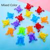 24pcs Colorful Mini Jumping Frogs - Plastic Finger Toys for Fun Learning & Party Favors, Ideal Birthday Gifts