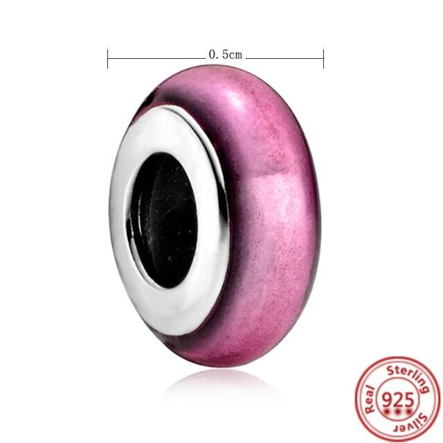 Серьги-браслет Charm Me, ювелирные изделия своими руками, серебро 925 пробы, моя любовь, морская звезда, фламинго, ласточка, мир, мини-подвеска из бисера