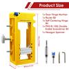 Door Hinge and Latch Installation Kit, Hinge Mortise Template for Precise Chiseling and Scoring