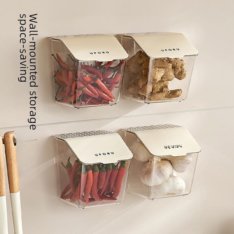 Водонепроницаемая подвесная корзина Uforu с крышкой для хранения лука, имбиря и чеснока без сверления