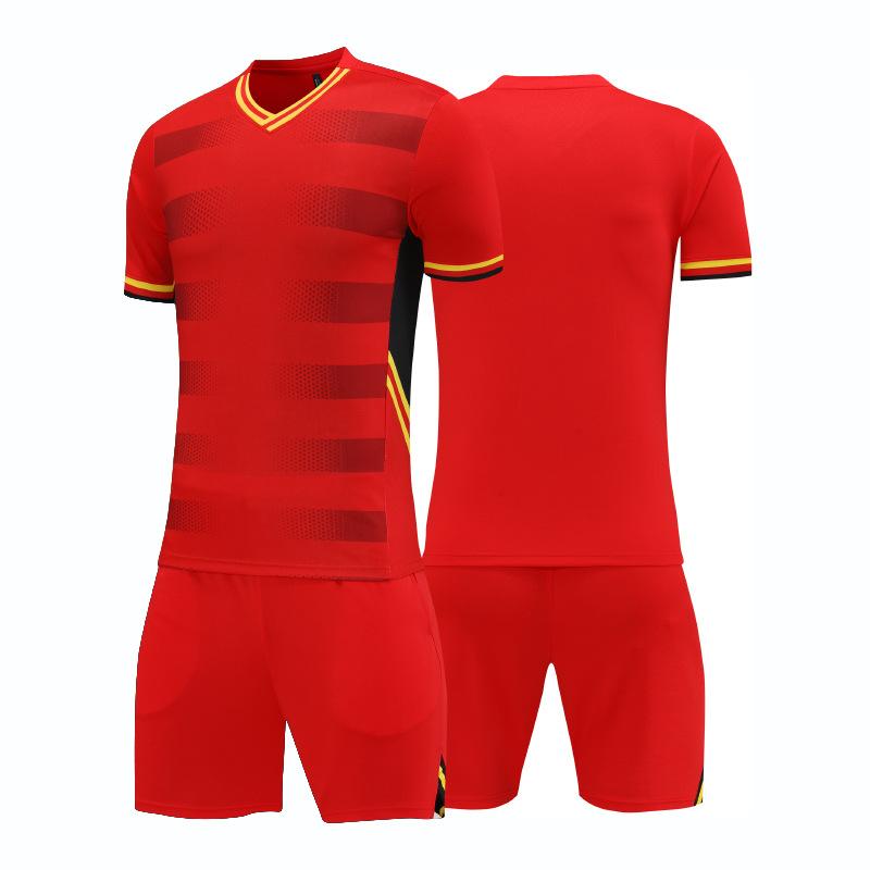Football Jersey Set Light Board Competition Training Jersey Adults And Children Same Jersey Thin Breathable Football Jersey