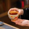1 шт. Чайная чашка в китайском стиле, имитирующая обжиг дров, керамическая, для домашнего использования, простая, в стиле ретро, ​​для личного пользования.