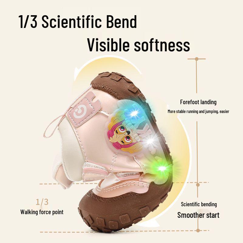 Autumn 2025 Paw Patrol Light-Up Shoes: Trendy, Versatile, and Fashionable for Toddlers and Small Children