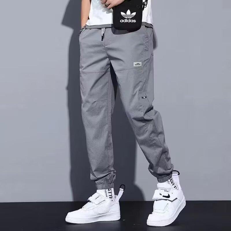 Мужские ретро широкие прямые рабочие брюки - Весна/Осень 2025 Модные джоггеры