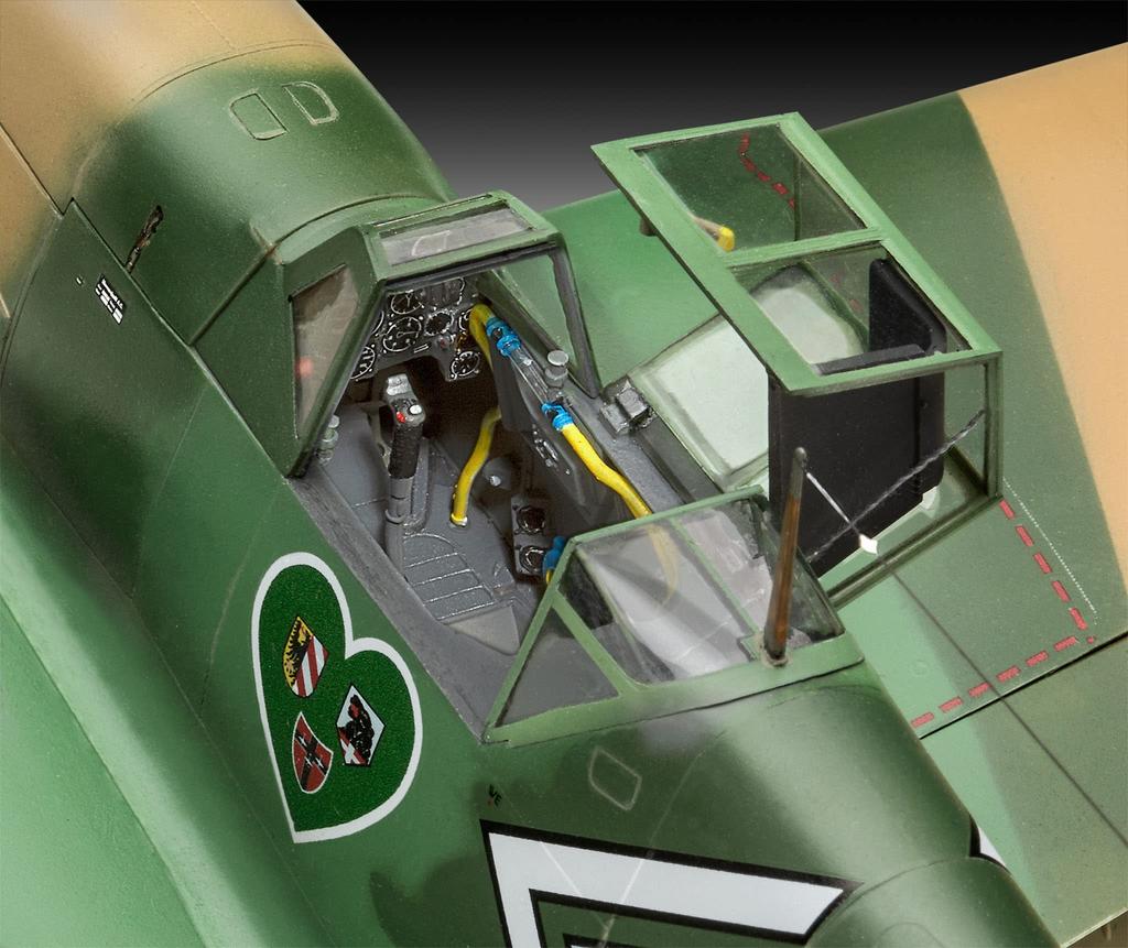Revell Немецкие ВВС Мессершмитт Пластиковый Набор Модели 03829 1/32 Bf109G-2/4
