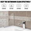 2Pcs Shower Splash Guards Self Adhesive Easy To Install Transparent Design Acrylic Shower Water Guards Bathtub Corner Splash Covers