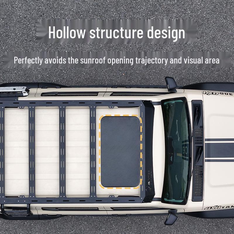 Compatible with Tank 300 Black Panther Roof Luggage Rack Expansion, Platform Side Ladder, and Side Mech Backpack.