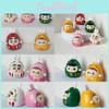 Shinchan Labubu 3d Resin Figurine With Lucky Symbols For Home And Office Decor