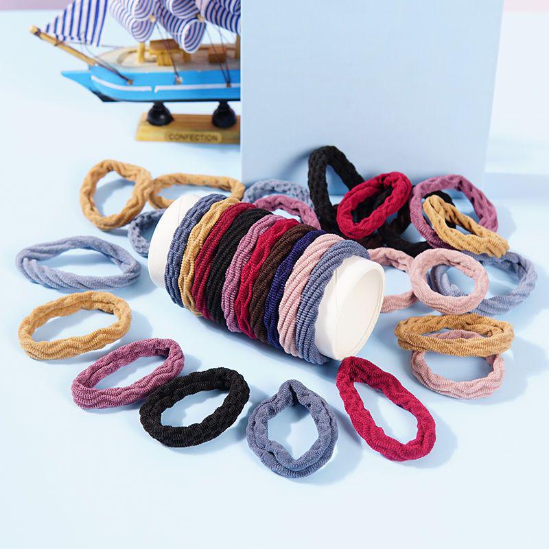 Черная повязка для волос в корейском стиле для женщин, 4 см, бесшовное высокоэластичное кольцо для полотенца