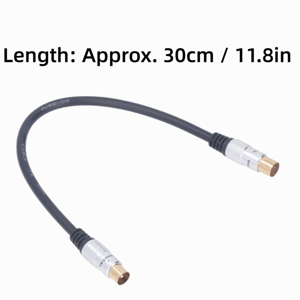Gold Plating Joints Coaxial Cable Male To Female TV Signal Wire TV Wire RG59U Cable  Digital TV