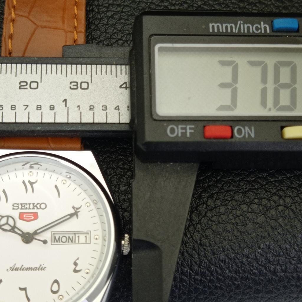 АВТОМАТИЧЕСКИЕ ВИНТАЖНЫЕ ВОССТАНОВЛЕННЫЕ МУЖСКИЕ ЧАСЫ SEIKO 5 JAPAN 6309A БЕЛЫЕ a441356-5 Sk-a441356