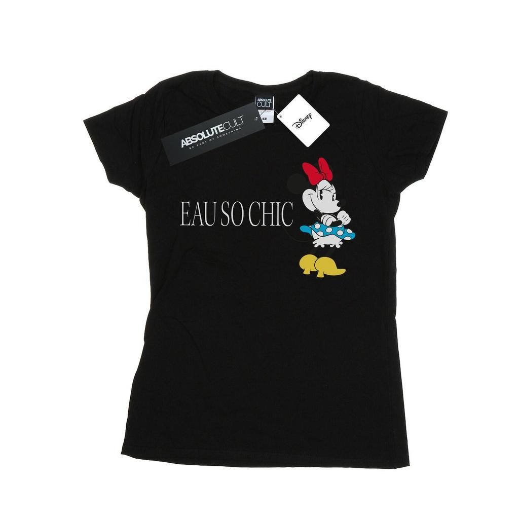 Disney Womens/Ladies Minnie Mouse Eau So Chic Cotton T-Shirt