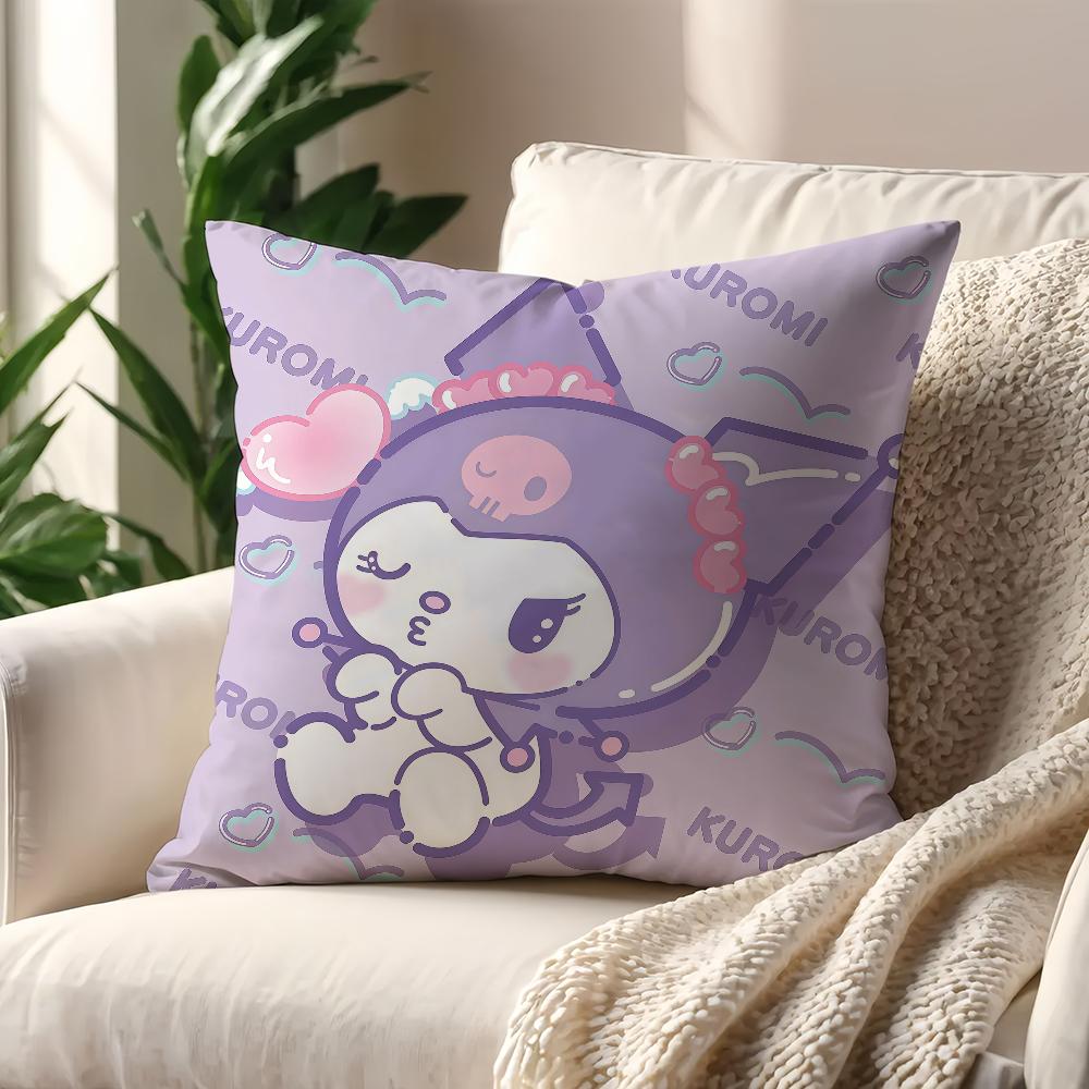 Kawaii KKuromiS cushion cover For Pillow Printing Sofa Decoration Home Car Room Coffee Shop Office Nordic Simplicity