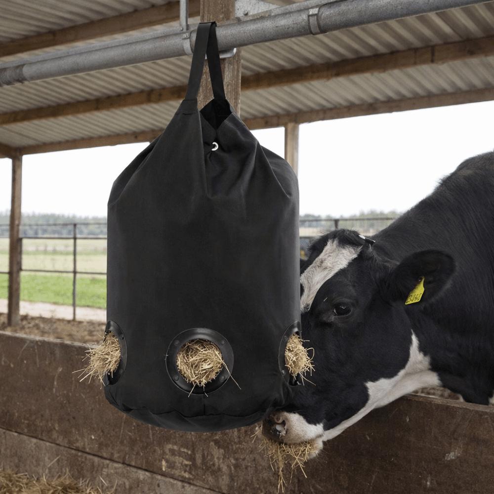 Large Capacity Hay Storage Bag Waterproof Breathable Horse Hay Bag Oxford Cloth Moisture-proof Slow Feeding Hay Bag