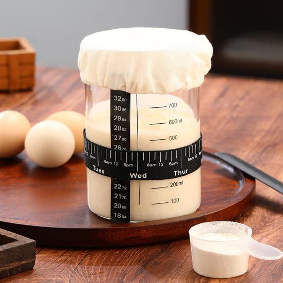 Набор банок для закваски Yousheng, большая емкость, широкое горлышко, не содержит БФА, пищевой класс, легко моется, многофункциональная стеклянная банка, контейнер для закваски