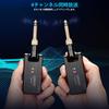 LEKATO Guitar Wireless Guitar Wireless System Wireless Bass Electric Guitar with and Mono 4 USB Black Ws-100 Transmitter/Receiver 3.5mm 6.35mm Plug,